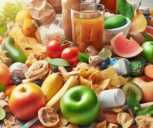 odpady biodegradowalne, owoce, resztki jedzenia