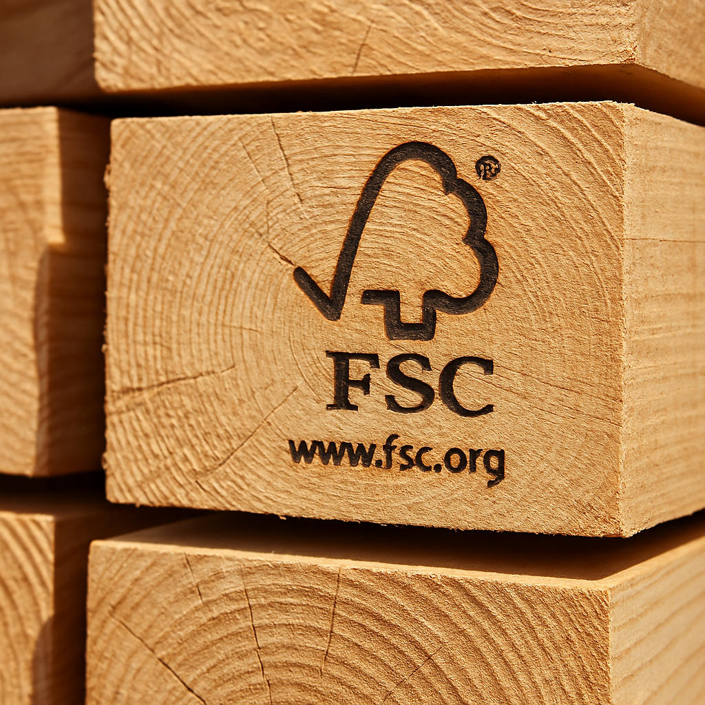 Certyfikowane drewno FSC