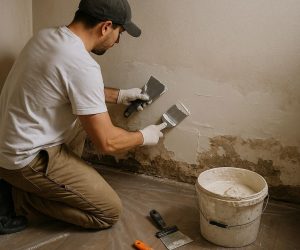 Remont po zalaniu pokoju